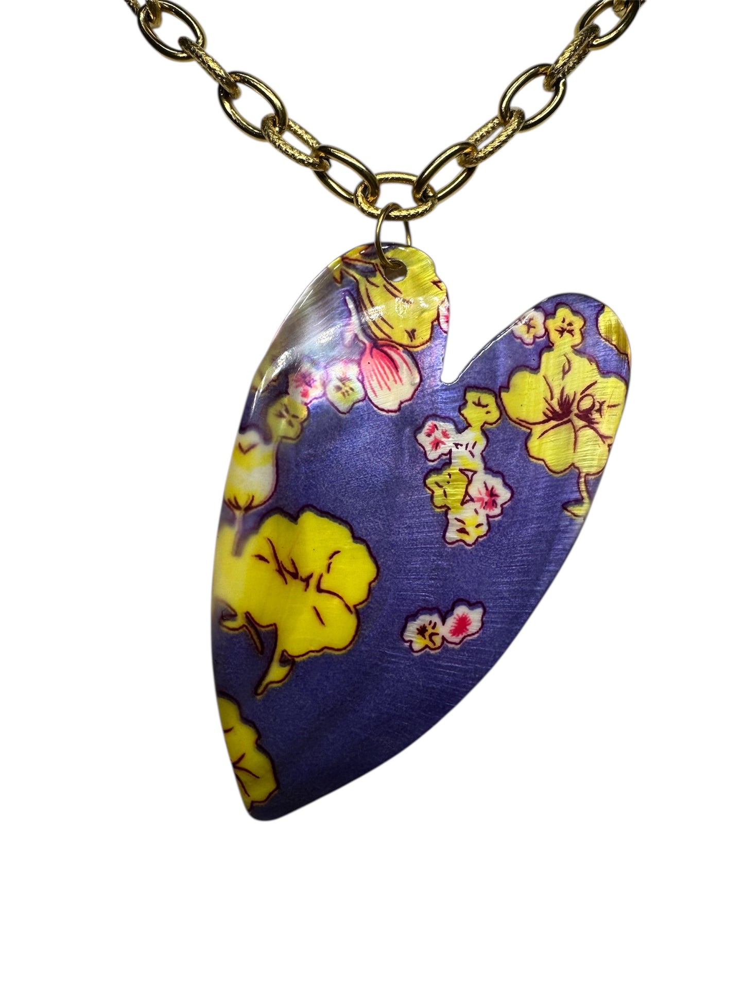 Collana Flowers Heart