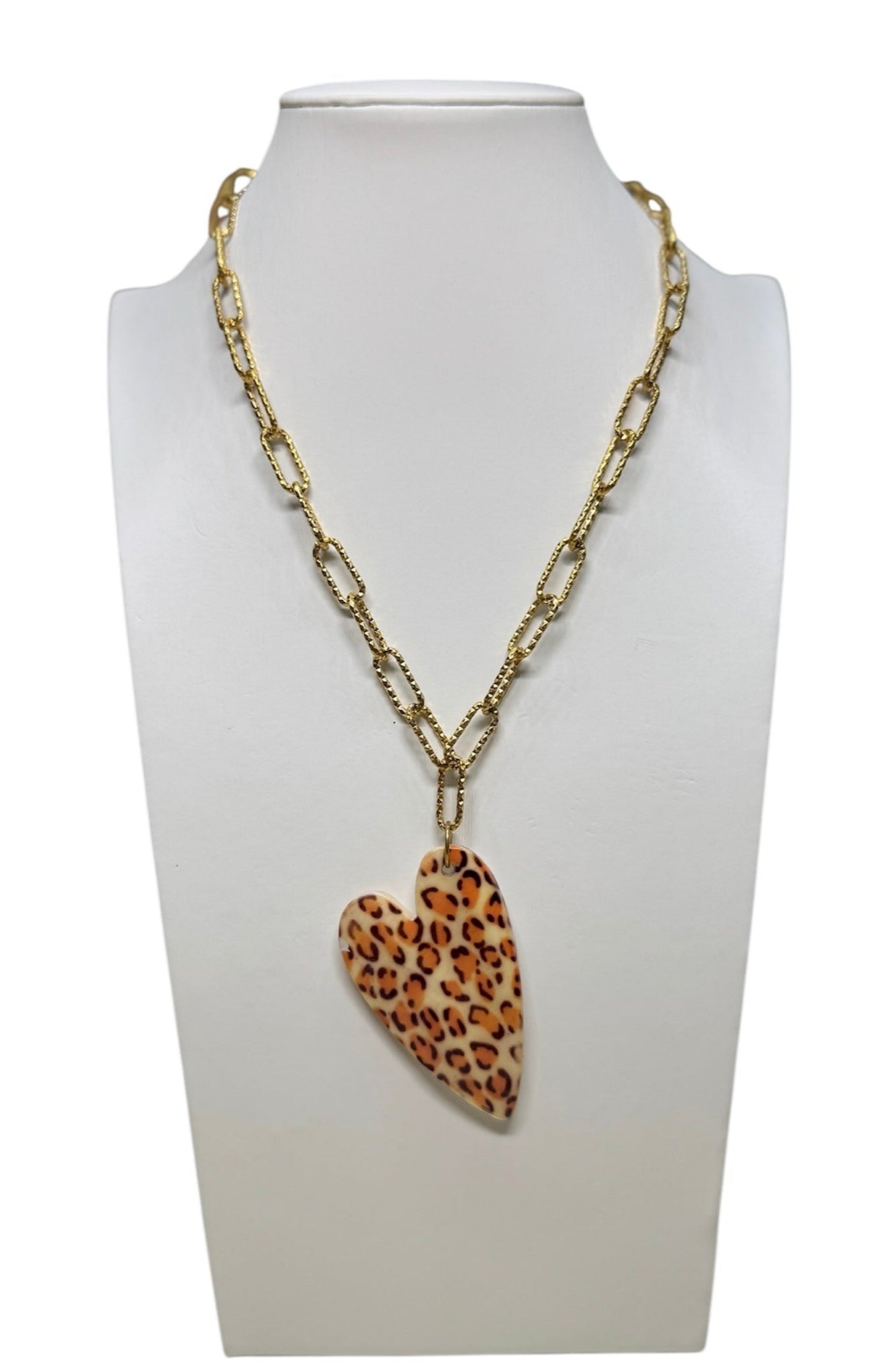 Collana Leopard Heart